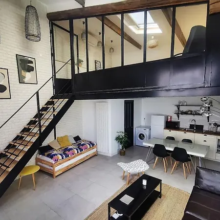 Loft En Duplex- Emplacement -montpellier Appartement Montpellier